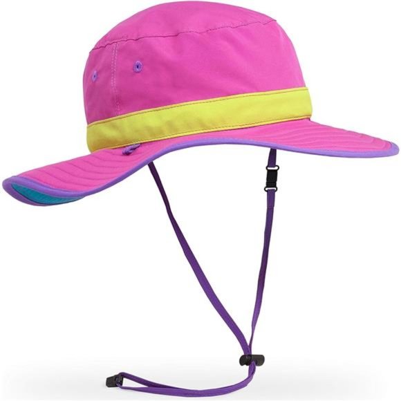 Kids Clear Creek Boonie Hat Vivid Magenta